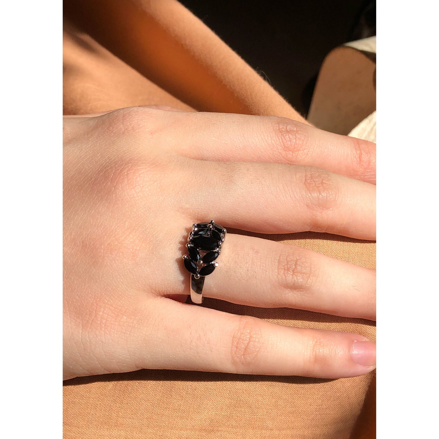 Stackable Split Shank Cubic Zirconia Eternity Ring