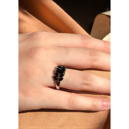 Stackable Split Shank Cubic Zirconia Eternity Ring