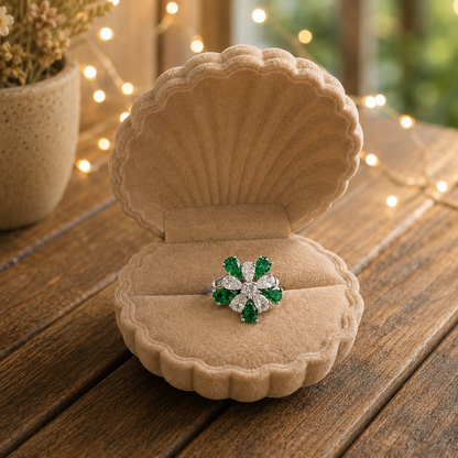 Aurora Petal Bloom Ring