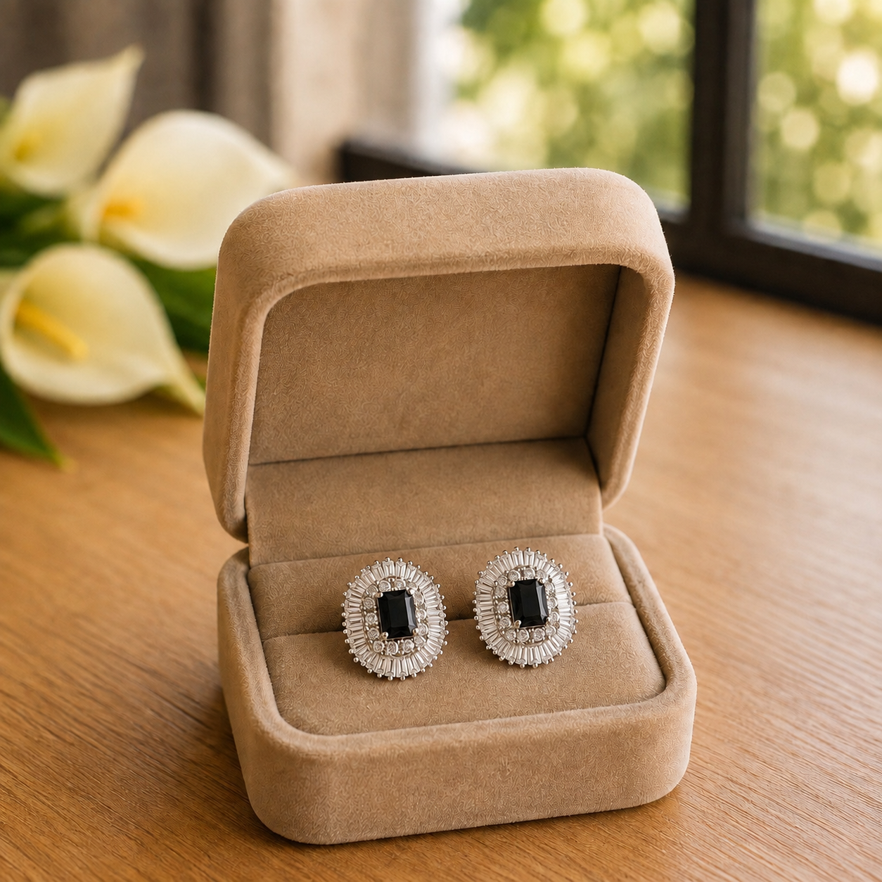 Aurora Halo Stud Earrings- Available in 4 colours