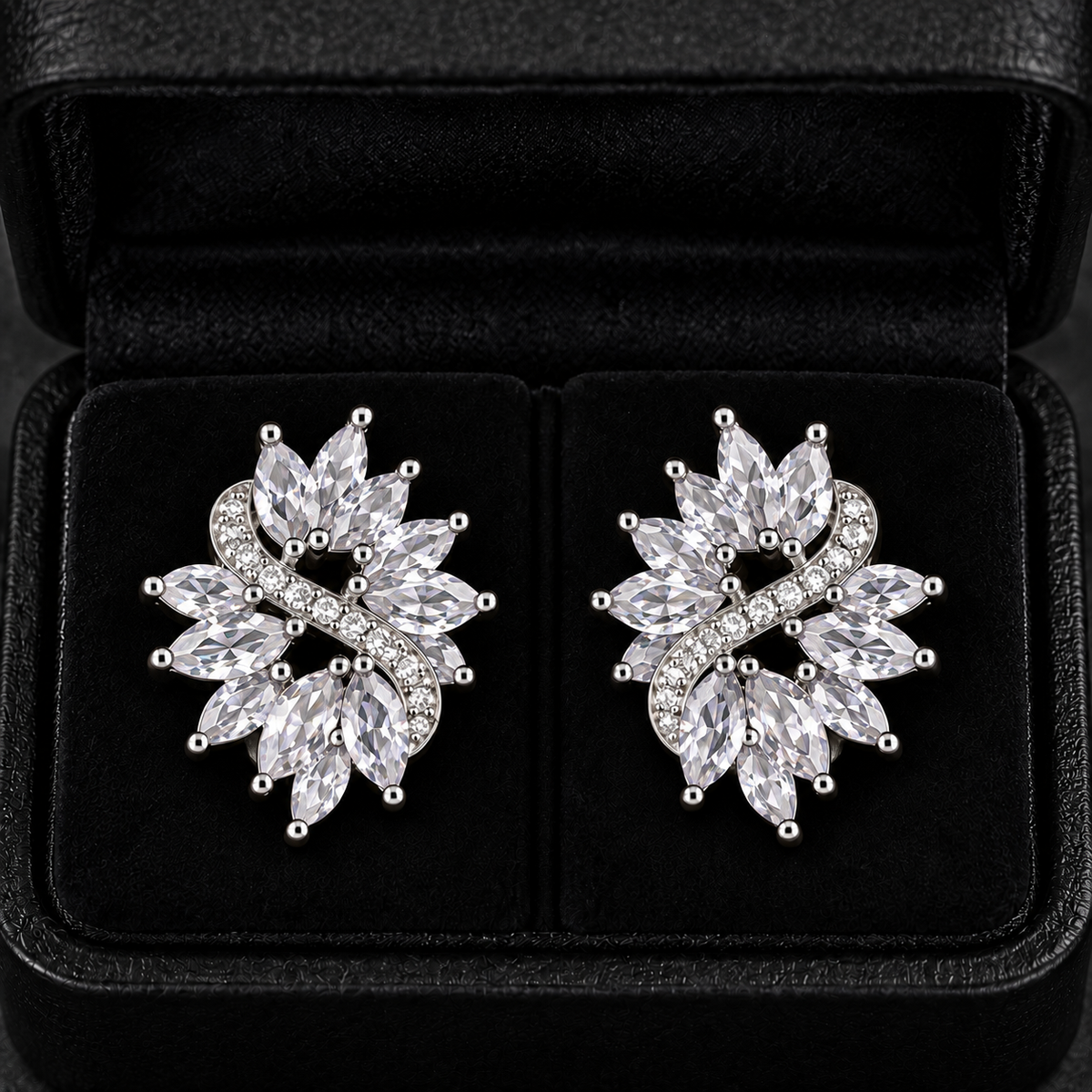 Violet Arc Studs