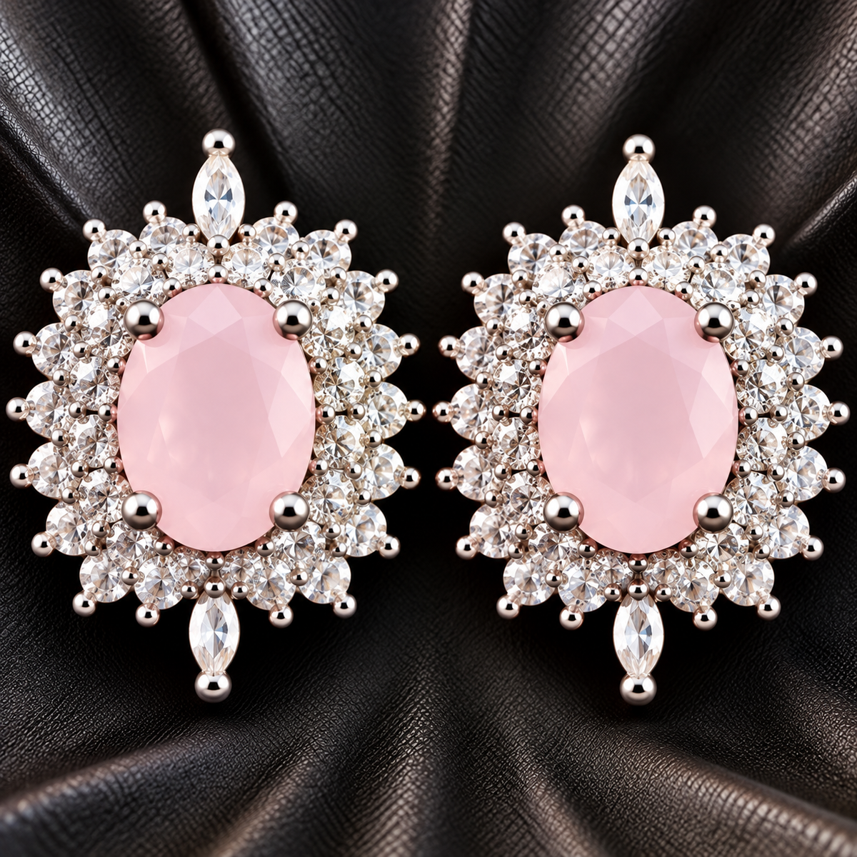 The Duchess Oval Studs - 3 colours