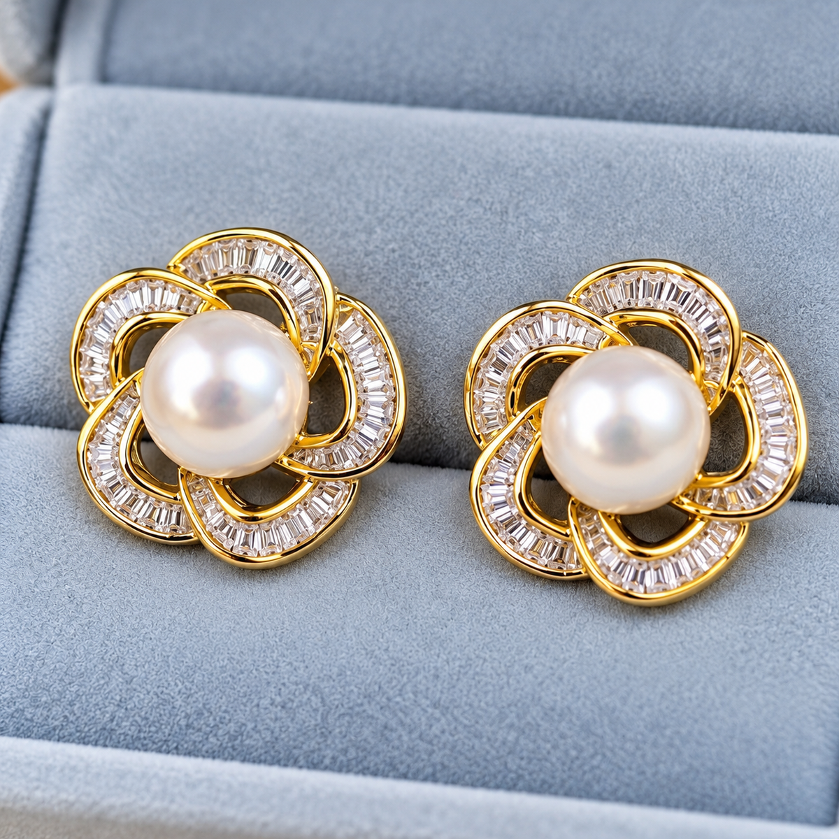 Pearl Loop Studs