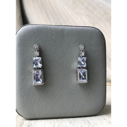 Crystal Cascade Earrings | Sparkling Statement Jewelry