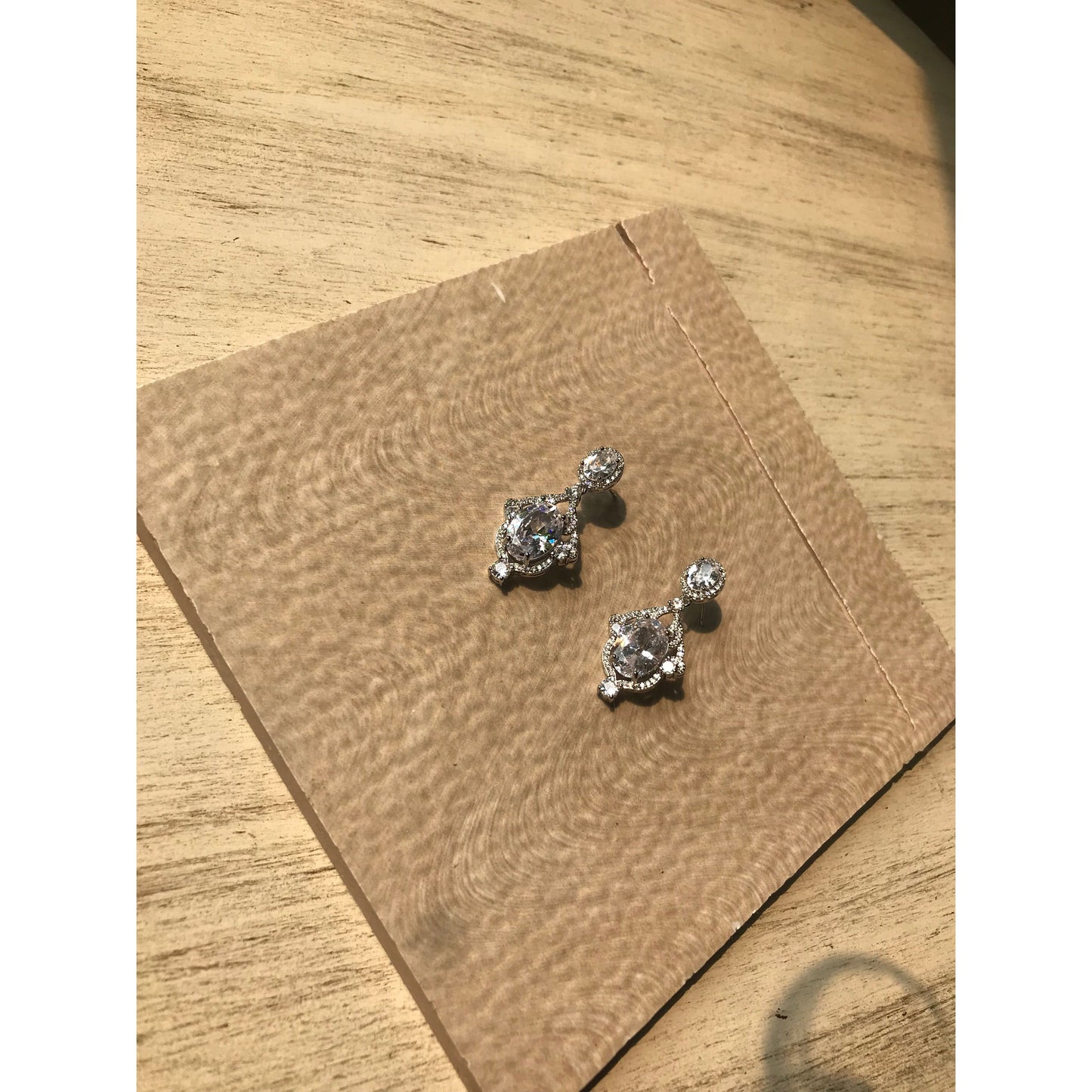 Lumina Gems Dangle Earrings | Elegant Silver Jewelry