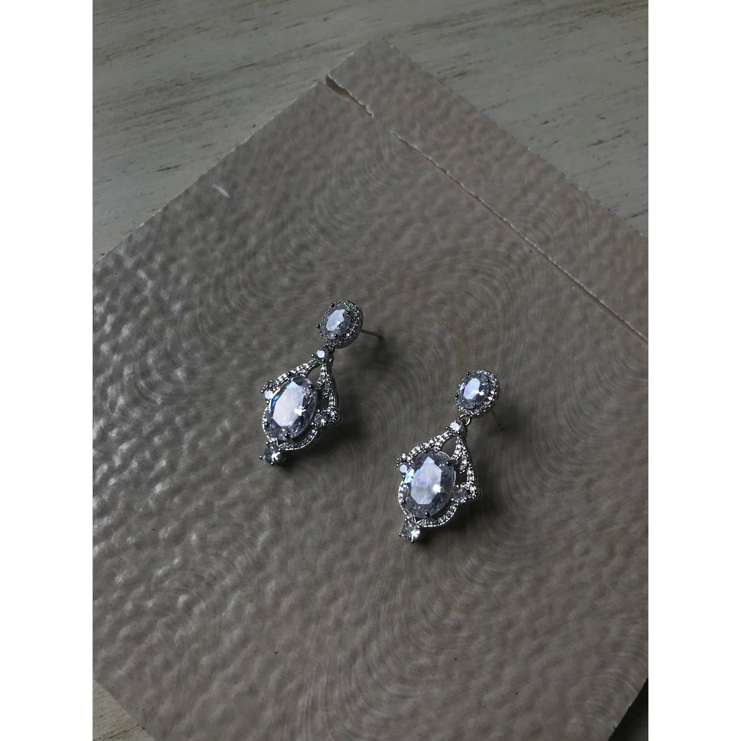 Lumina Gems Dangle Earrings | Elegant Silver Jewelry