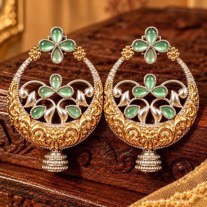 The Azure Courtyard Earrings