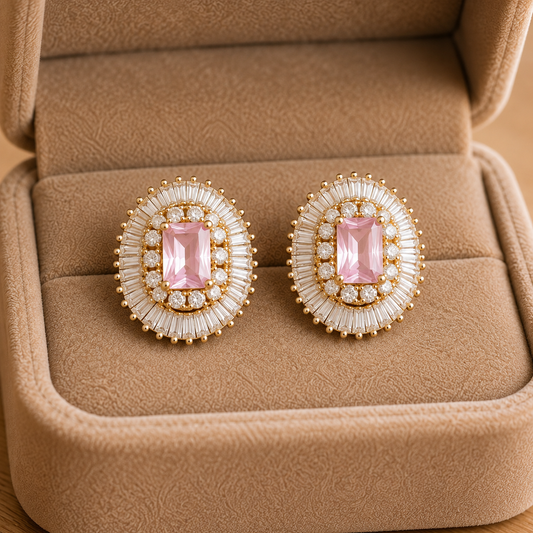 Aurora Halo Stud Earrings- Available in 4 colours