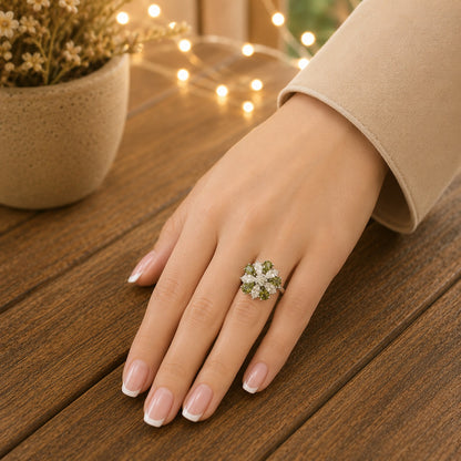 Aurora Petal Bloom Ring