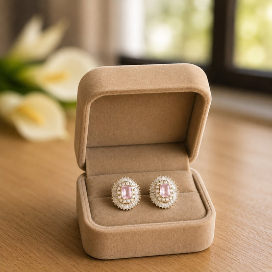 Aurora Halo Stud Earrings- Available in 4 colours