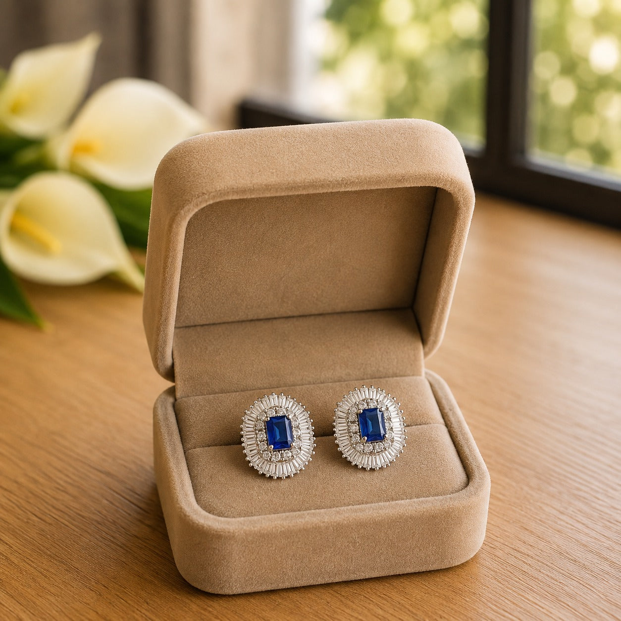 Aurora Halo Stud Earrings- Available in 4 colours