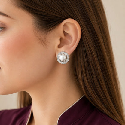 Pearl Prism Studs