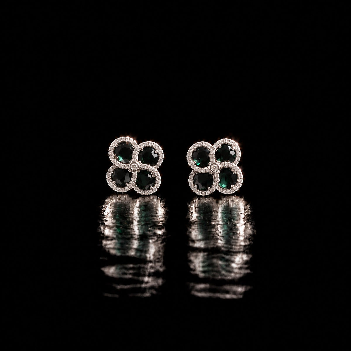 Quadra Halo Studs- 8 colour variants