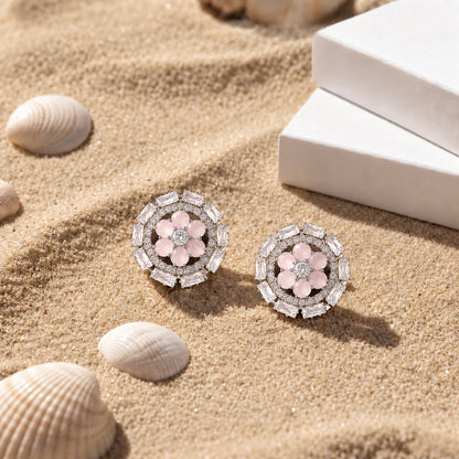 Petal Orbit Studs - 4 Colours
