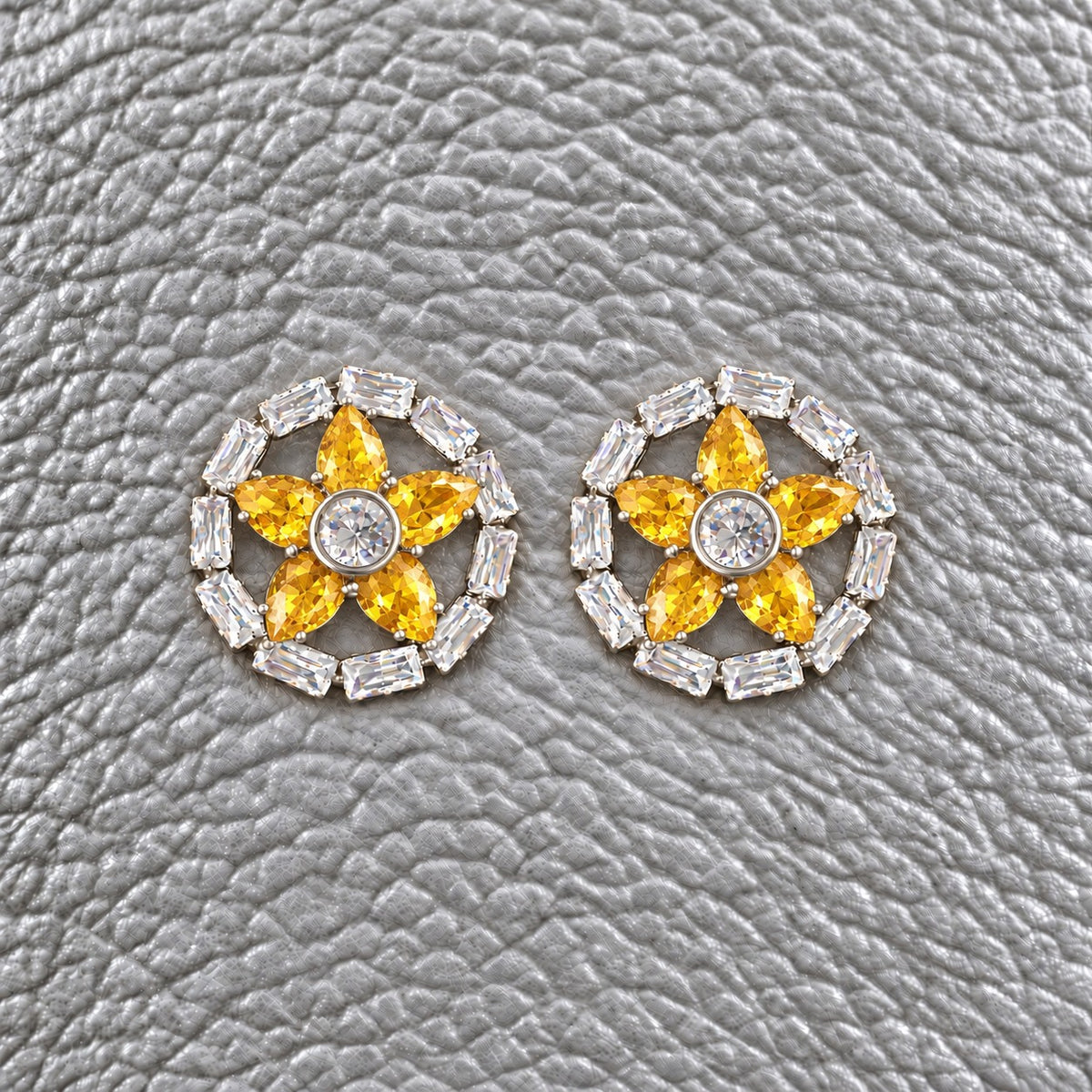 Petal Circuit Studs- 6 colours