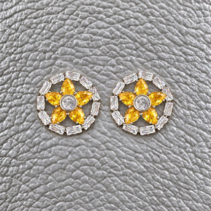 Petal Circuit Studs- 6 colours