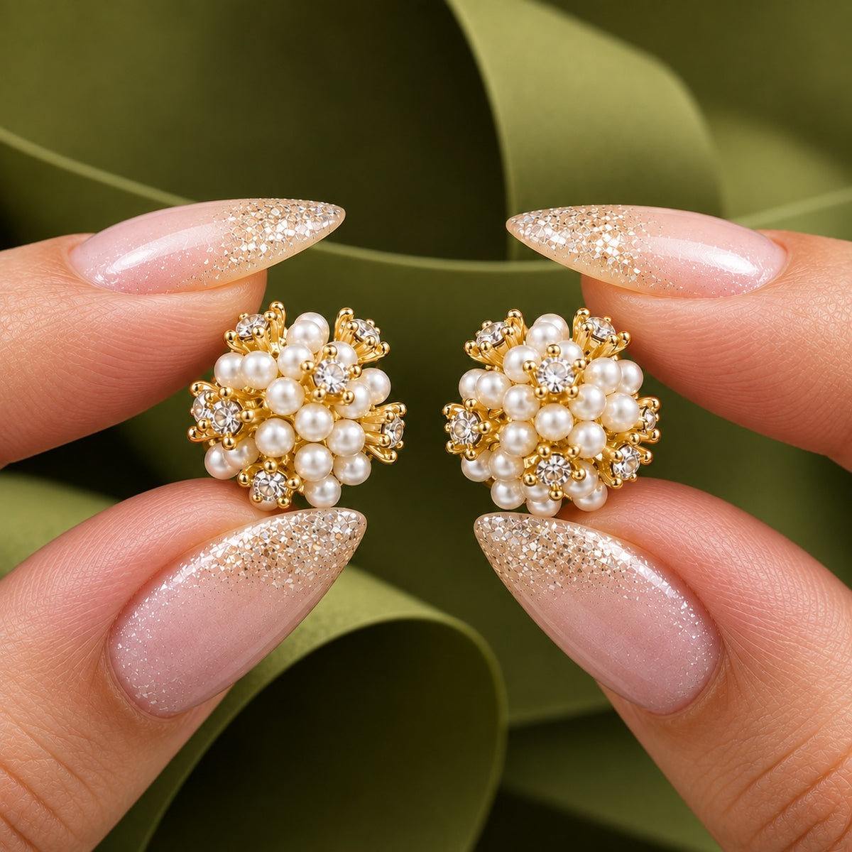 Pearl Riot Studs