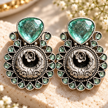 The Courtyard Rose Earrings - 3 Colours
