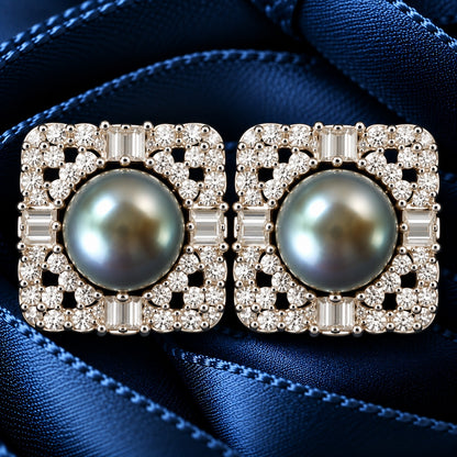 Pearl Lattice Studs