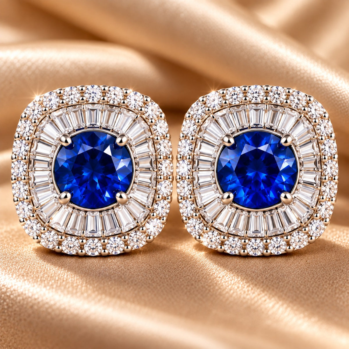 Prism Court Studs- Available in 4 colours