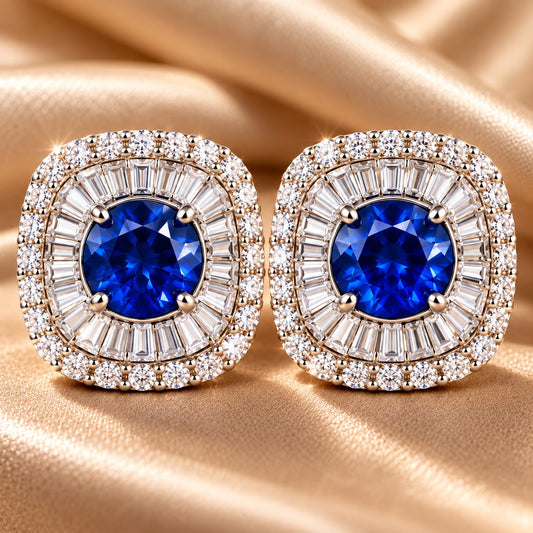 Prism Court Studs- Available in 4 colours