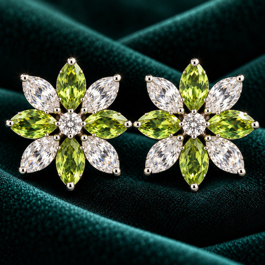 Petal Circuit Studs- Available in 5 colours