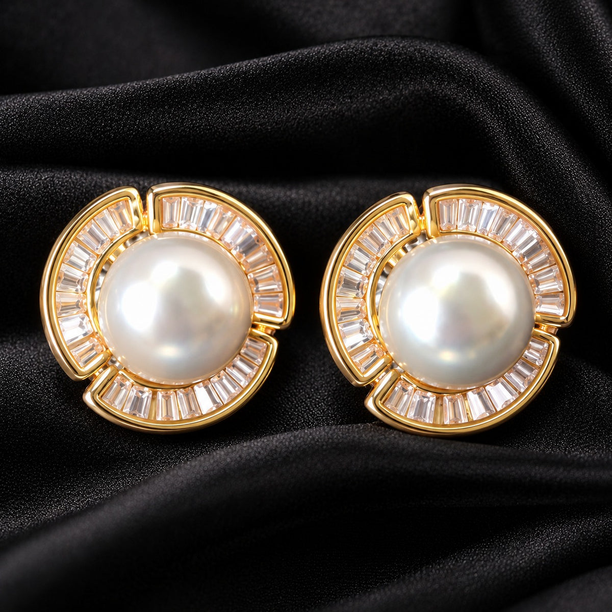 Pearl Circuit Studs