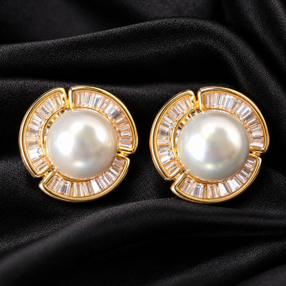 Pearl Circuit Studs