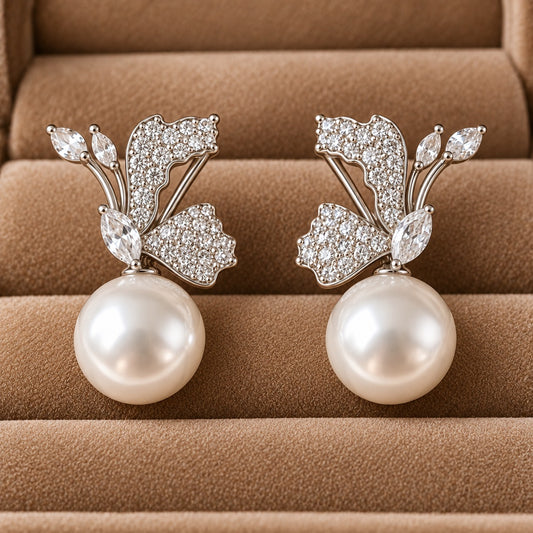 Pearlwing Earrings