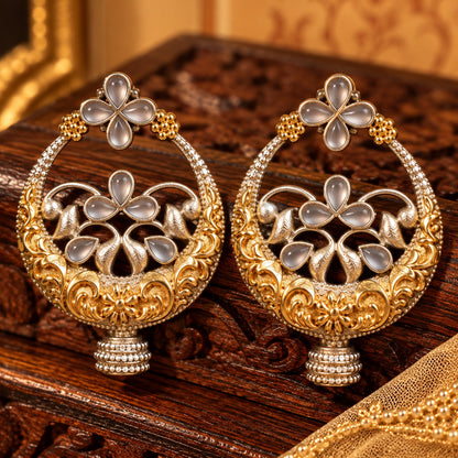 The Azure Courtyard Earrings